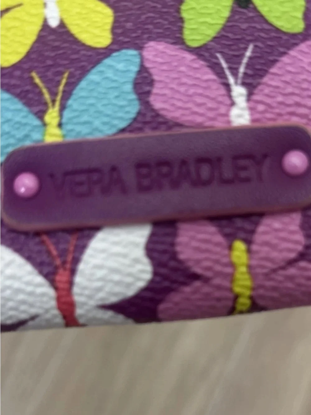NWT Vera Bradley Flutterby Classic Wallet - Picture 5 of 5